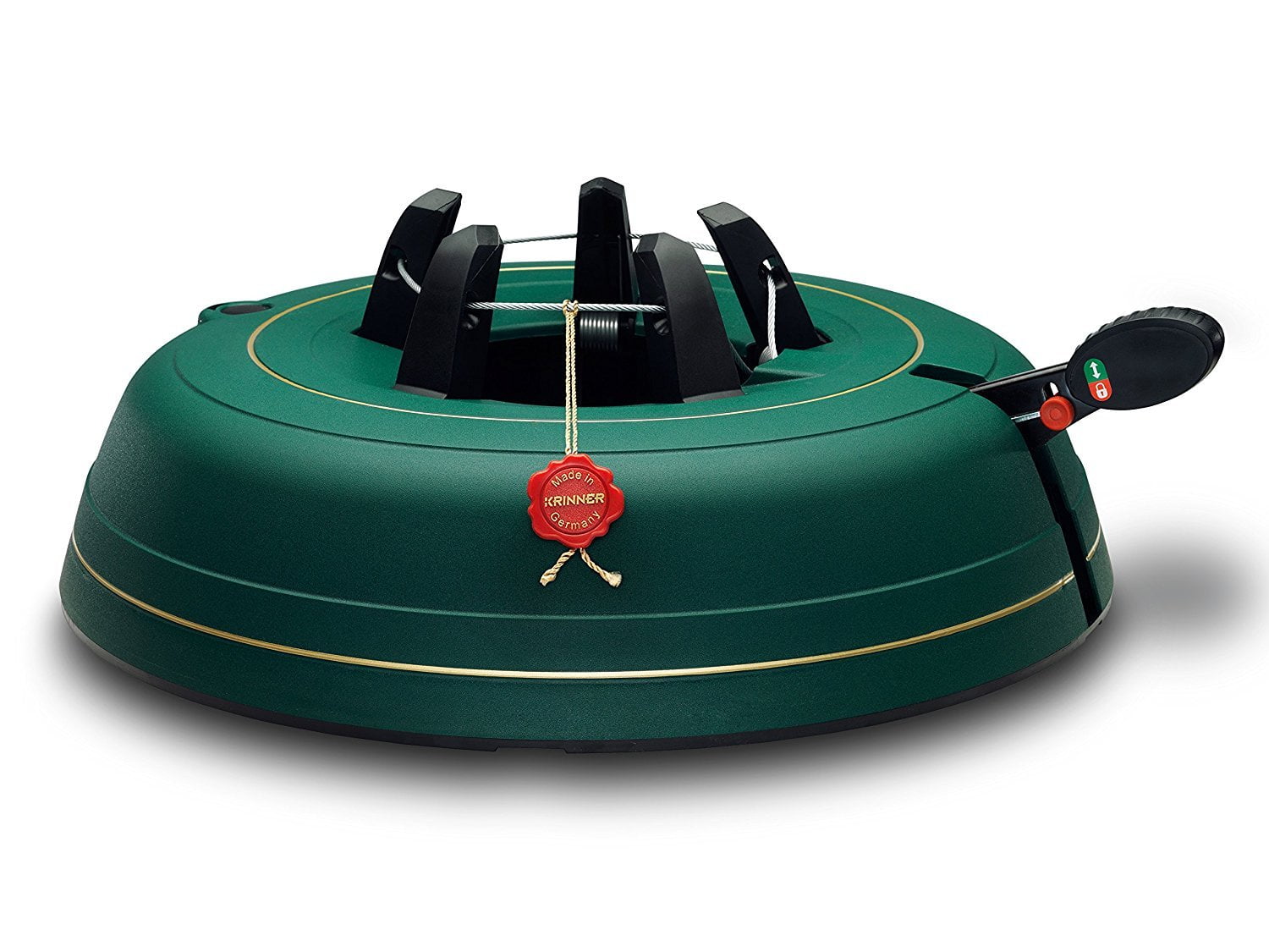 Krinner Tree Genie M, Christmas Tree Stand with Foot Pedal and Single