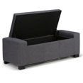 thumbnail image 2 of Kingfisher Lane Storage Bench in Gray, 2 of 6