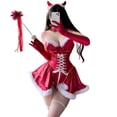 thumbnail image 1 of Disfraz de conejita sexy de terciopelo para mujer, para rol de celebridades, para actuación en el escenario, para Año Nuevo, 1 of 1