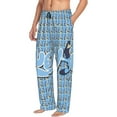 thumbnail image 6 of Zofaai Bluey Pattern Men's Trousers, Elastic Waistband with Pockets, Pajama Pants, Home Wear-Small, 6 of 6