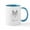 White/Blue Inside, variant on CafePress - Wolf Pack Mugs - 11 oz Ceramic Mug - Novelty Coffee Tea Cup