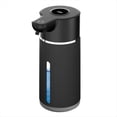 thumbnail image 1 of Dispensador Automático de Jabón Espumoso de 420 Ml con Sensor Infrarrojo de 4 Velocidades, Recargable por USB, Montado en la Pared, IPX6, Color Negro, 1 of 5