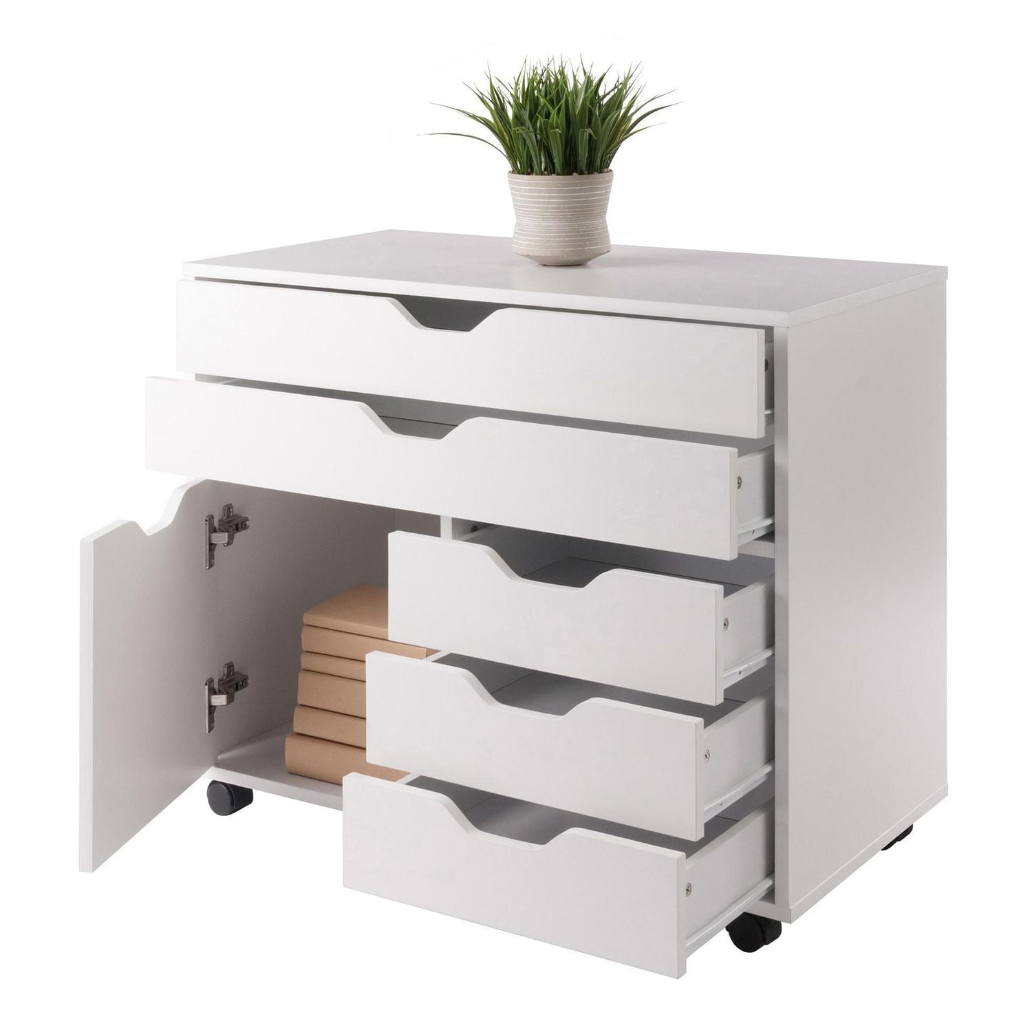 Halifax 3 section cabinet - White