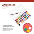 thumbnail image 4 of Royal & Langnickel - 36 Color Watercolor Artist Paint Cake Set with Brush, 4 of 7
