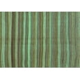 thumbnail image 1 of Ahgly Company Indoor Rectangle Oriental Turquoise Blue Traditional Area Rugs, 7' x 9', 1 of 4