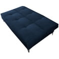 thumbnail image 4 of Sofa Cama Reclinable El Bazar Store Milo Azul Terciopelo Marino , Futon 3 posiciones, Sala, 4 of 5