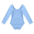 thumbnail image 4 of Alvivi Girls Long Sleeve Ballet Dancer Leotard Dress Gymnastics Bodysuit 3-12, 4 of 7