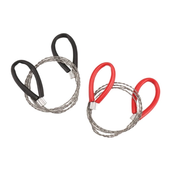 2 x stainless steel wire cutters-Red&Black