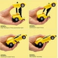 thumbnail image 3 of Transforming Cars for 2 Years Old Boys and Toddlers, Inertia Driven Truck Toy for 3 Year Old Boy, Portable Toy for 2, 3, 4, 5, 6, 7, 8 Year Old Boys Christmas Birthday Gifts for Kids, 3 of 6