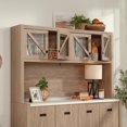 thumbnail image 3 of Sauder La Collection Dixon City Surmeuble, Finition Brushed Oak, 432895, 3 of 8