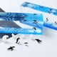 thumbnail image 1 of 3D Craft DIY Accessories Decoration Animal penguin Figurine Toys Resin Filled Model Epoxy Crystal Material Miniature Landscape05-B He Qiyong unisex, 1 of 1