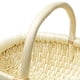 thumbnail image 4 of Cesta de frutas tejida a mano, cesta tejida para fruta, cesta para escritorio de cocina, restaurante Beige, 4 of 5