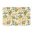 thumbnail image 2 of Front Door Mat Indoor Outdoor Outside Entrance - 16*24in Washable Lemon Pattern Thin Bathroom Rugs Fit Under Door, Bath Rugs for Bathroom, Kitchen Rugs Mats for Floor, 2 of 6