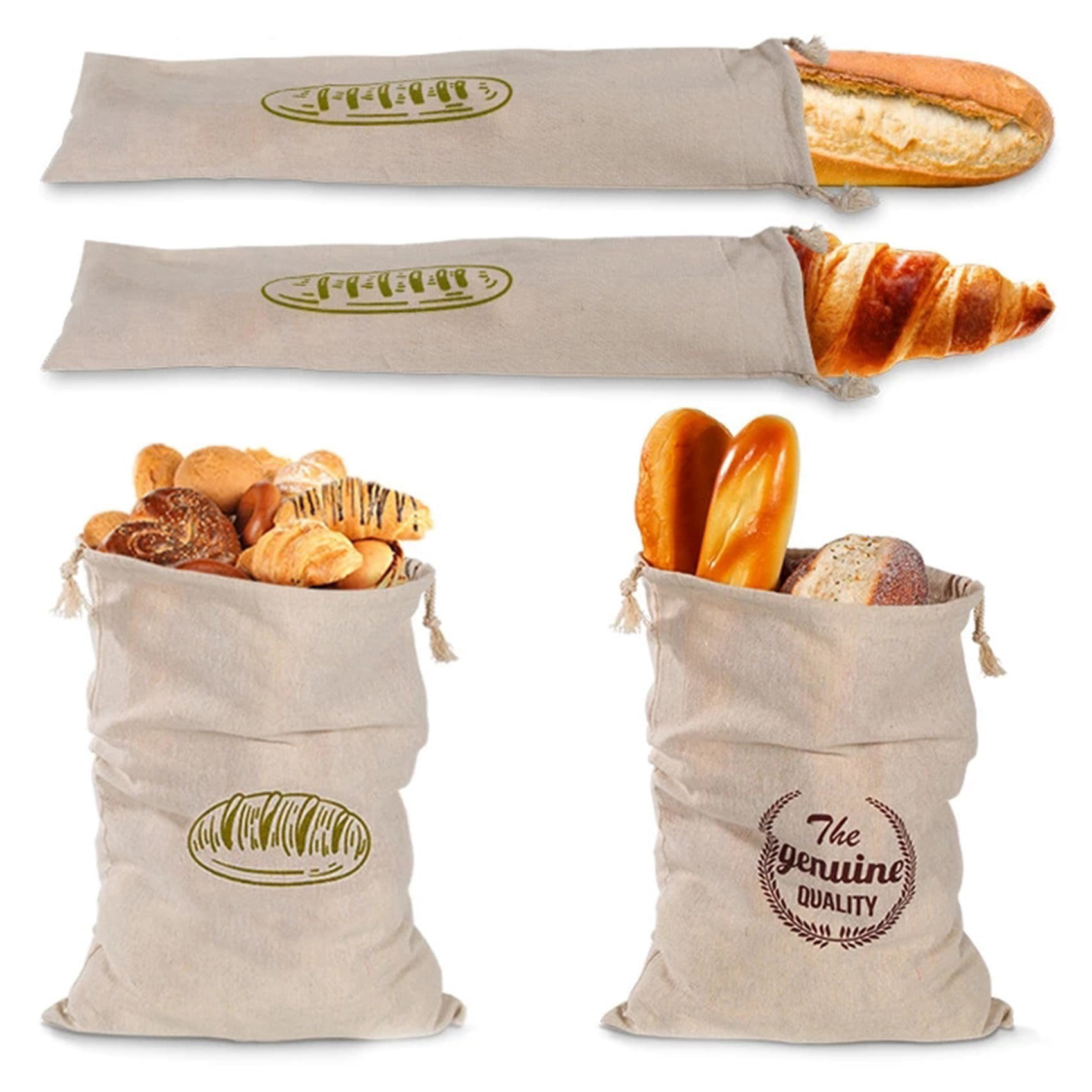 personalized and reusable bag eco-friendly bags Storage bag hanging bag bread bag drawstring pouch