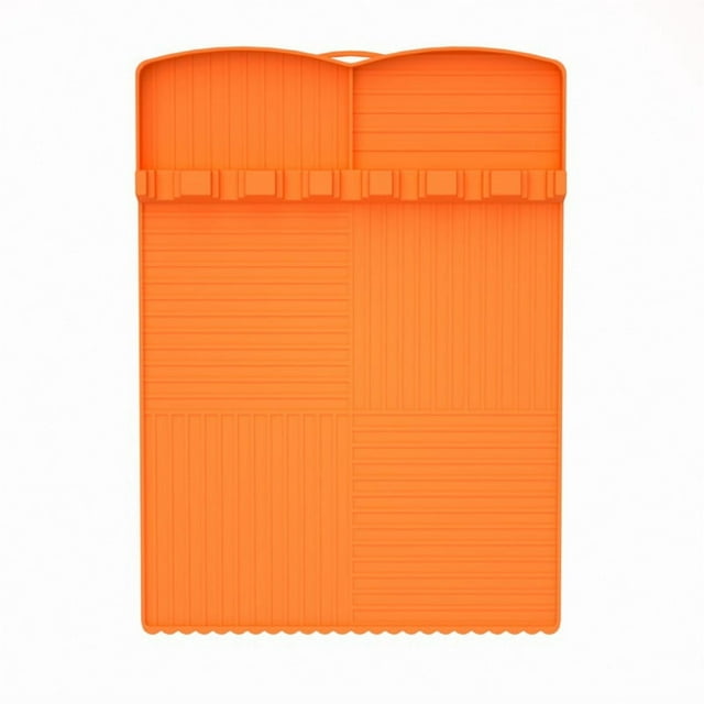 Grill Silicone Side Shelf Mat, Baking Pan Protector Mat, Multi-Functional Blackstone Silicone Grill Tool Mat for BBQ Grills