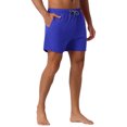 thumbnail image 5 of INSPIRAR CHIC Pantalones de baño para hombres con cordón en la cintura, bolsillos laterales, forro de malla, 30 Azul, 5 of 5