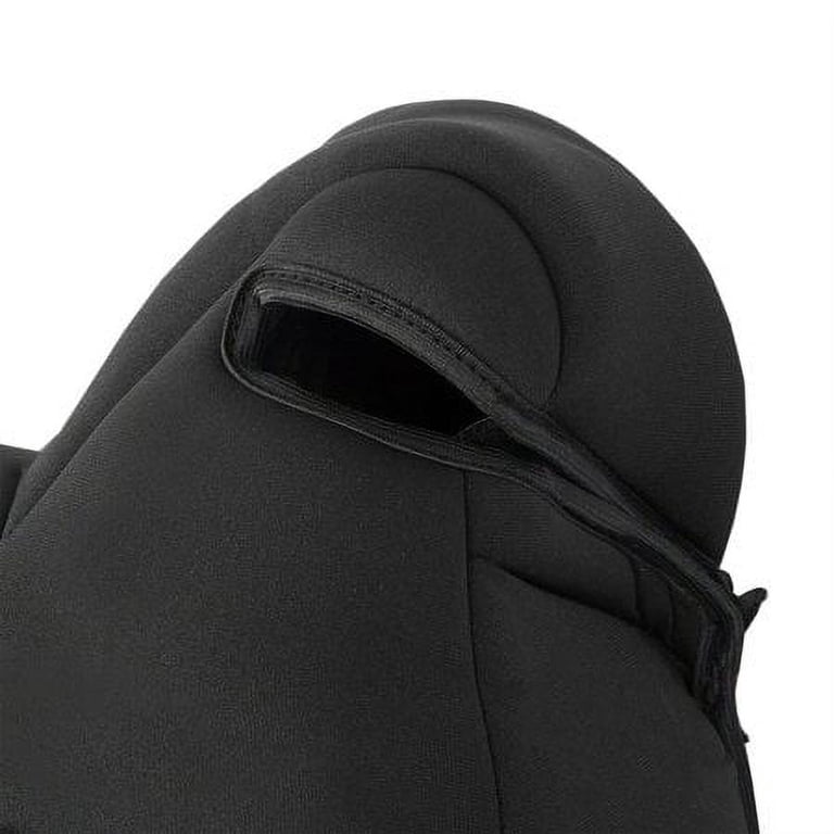 Full Vinyl Seat Cover Set – Fits 1999-2006 Chevy Silverado 1500 Extended Cab (Black)