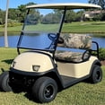 thumbnail image 4 of Pzuqiu Leaf Camo Golf Cart Seat Cover Washable, Lightweight Golf Cart Seat Covers and Backrest Cover Fit for Most Golf Carts, 4 of 10