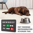 thumbnail image 2 of Ohmyroo Magnetic Pet Feeding Reminder Sign for Fridge, 2 of 7