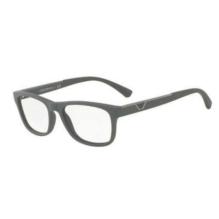 EMPORIO ARMANI Eyeglasses EA 3082 5211 Grey Rubber 55MM