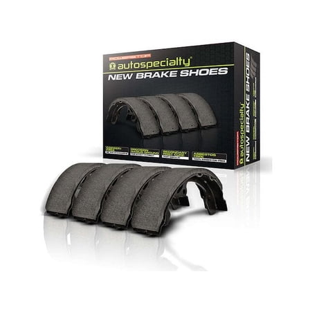 Rear Brake Shoe Set - Compatible with 1987 - 1991 BMW 325is 1988 1989 1990