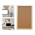 thumbnail image 4 of Cork Bulletin Board Rectangle Decorative Tiles for Message Wood, 4 of 8