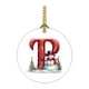 thumbnail image 5 of 2024 26 Letter Christmas Snowman Christmas Pendant - Acrylic Car Pendant Saint, 5 of 5