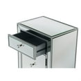 thumbnail image 5 of End table 1 drawer 18in. W x 13in. D x 29in. H in antique silver paint, 5 of 5