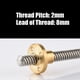 thumbnail image 3 of ,T8 8mm Trapezoidal Inoxidable Calidad Inigualable, 3 of 8