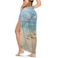 thumbnail image 2 of FKELYI Beach Starfish Print Beach Sarong Women's Swimsuit Wrap Cover Up Long Coverups for Lady Summer Beach Wraps Breathable Swimwear Pareo for Vacation Party, 2 of 6