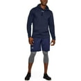 thumbnail image 5 of Under Armour Hustle Fleece Team Hoodie Mens 1300123 - Navy - XL, 5 of 7