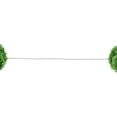 thumbnail image 6 of Northlight Solar Lighted Artificial Eugenia Topiary Spheres -  7" - Set of 3 - Warm White Lights, 6 of 7