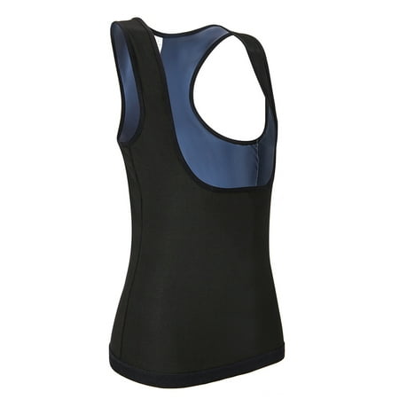 

Tinglu Sauna Suit Tank Corset Top Weight Loss Shirt Women Waist Trainer