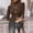 Coffee, variant on Aoiroe Womens 2026 Fall Sweaters Long Sleeve TopsLong Sleeve Shirts Fitted Tops, Women's Long Sleeve Tops, Women's 2026 Sweaters Crew Neck Long Sleeve Pullover Sweaters for Women, Beige L