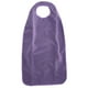 thumbnail image 1 of Babero para adultos, tela de felpa, impermeable, para adultos, ancianos, pacientes, babero, delantal, broche Púrpura, 1 of 7