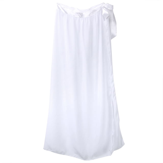 Robe Paréo Mini Jupe Portefeuille de Plage pour Femmes Bikini Transparent