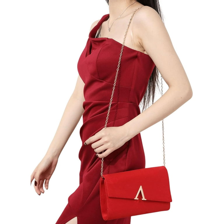 Women's Evening Bag Party Clutch Purses Envelope Handbags with Chain Strap Women's Evening Bag Party Clutch Purses Envelope Handbags with Chain Strap