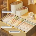 thumbnail image 5 of Caja de almacenamiento de ropa interior de lino Tianshan, cajón de almacenamiento de ropa interior para dormitorio, armario doméstico multifuncional, caja de ropa interior, 5 of 5