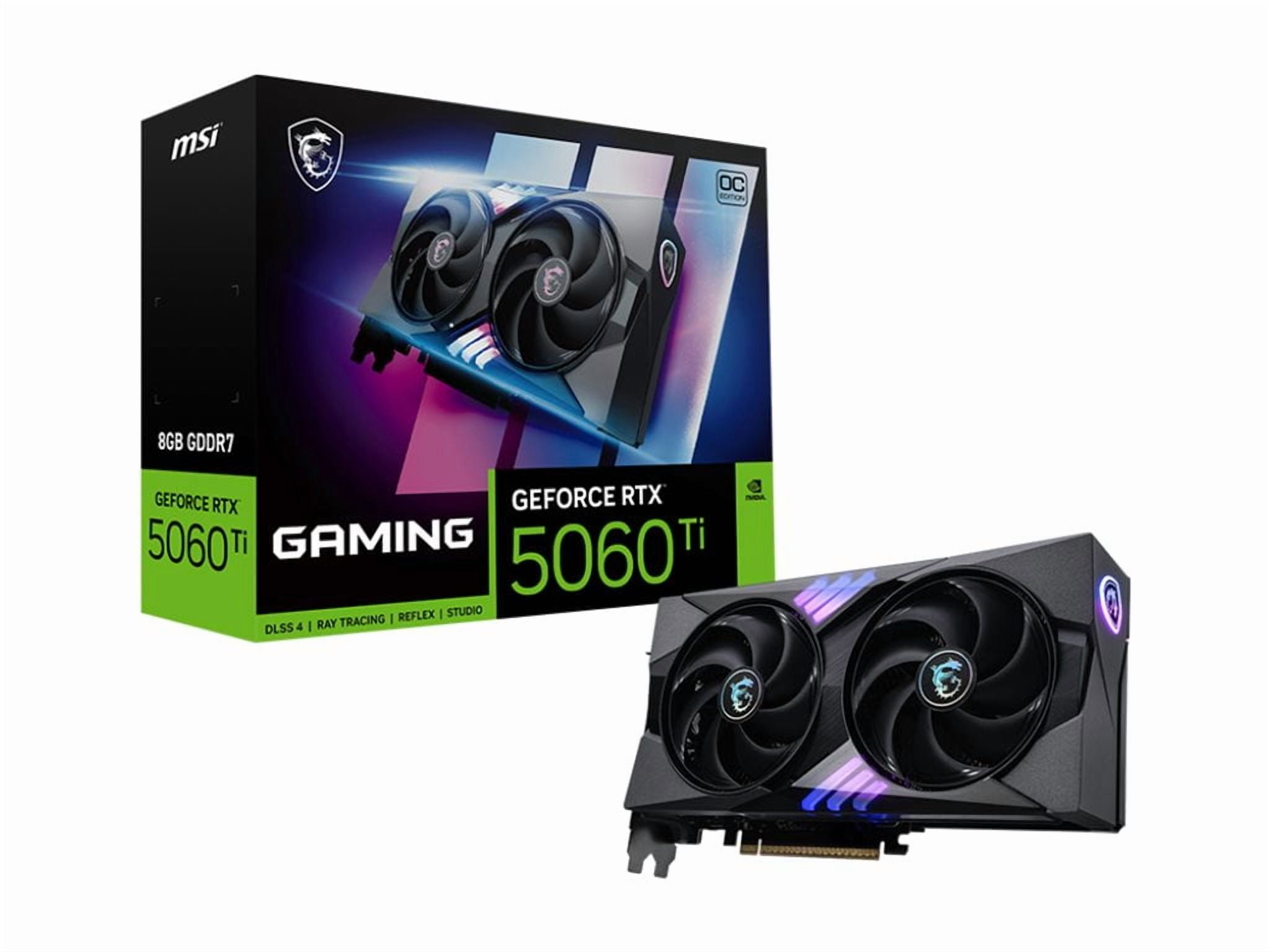 MSI Ventus GeForce RTX 4060 8GB GDDR6 PCI Express 4.0 x8 ATX