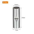 thumbnail image 2 of 75Pcs Non Insulated Butt Connectors 8AWG Wire Connector BN-8 for Electrical Wire Crimp Ferrule, 2 of 5