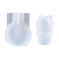 thumbnail image 2 of Moldes de Resina para Jarrón de Flores, Moldes de Fundición de Epoxi de Silicona, Molde para Botella de Perfume para Decoración Del Hogar, Artesanía D Soledad Molde de florero, 2 of 10