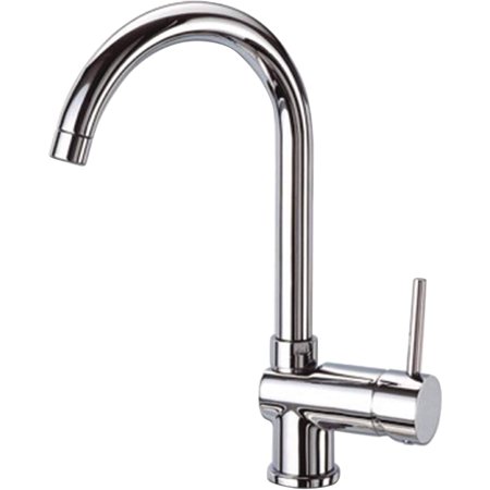 Scandvik 70104 Chrome Plated Brass Nordic J Spout Galley Mixer