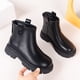 thumbnail image 4 of Botas Martin para niña, otoño e invierno, botas individuales para niña, botas de cuero con forro polar para niña, botas cortas de algodón para bebé, 4 of 5