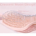 thumbnail image 3 of El cepillo desenredante, cepillo desenredante para cabello seco y húmedo para todo tipo de cabello, ideal para hombres, mujeres, niños y niñas, rosa., 3 of 5