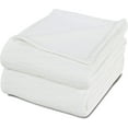 thumbnail image 4 of Premium Combed Cotton Waffle Weave Thermal Blanket Cozy Medium Weight All Season, 4 of 5