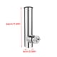 thumbnail image 2 of Greeniant Caña de pescar de acero inoxidable, soporte Vertical de 19-26mm, soporte ajustable, tubo de riel de barco, Hardware de fundición Pescar, 2 of 6