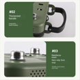 thumbnail image 4 of Camping Stove Heads Outdoor Picnic Gas Stove Foldable Portable Double- Gas Stove Picnic Hot Pot Windproof,1 x Outdoor picnic stove, 4 of 8