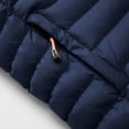 thumbnail image 4 of Mens Puffer Vest Winter Full Zipper Sleeveless Padded Jacket Gilets with Detachable Hooded Warm Outerwear Zip Up Pockets Vests, 4 of 9
