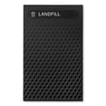thumbnail image 3 of Large Prelabeled Landfill Waste Panels for Tailor and Landmark Series Containers 20.72" x 0.5" x 34.33", Black, 4/Carton, 3 of 5