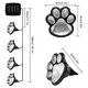 thumbnail image 2 of Luces solares para patas (juego de 4), luces para huellas de caminos de animales, iluminación para pasarelas para patios, amantes de las mascotas, 2 of 5